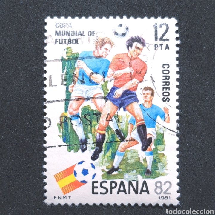 Sellos: (S-SD1) SELLO USADO ESPA&Ntilde;A - COPA MUNDIAL DE FUTBOL - ESPA&Ntilde;A 82. - 1981