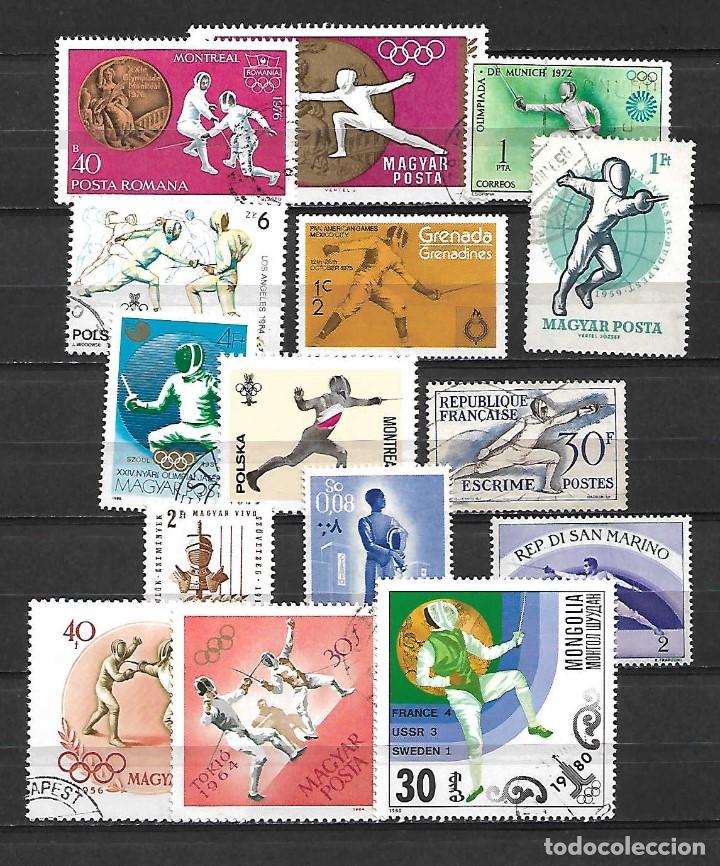 Sellos: esgrima, sellos de - Foto 1