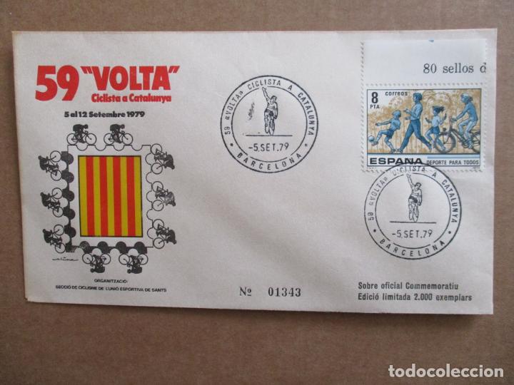 Timbres: 1979   BARCELONA 59  VOLTA CICLISTA A CATALUNYA
