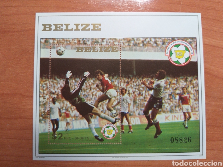 Sellos: Espa&ntilde;a 82. Belize - Foto 1