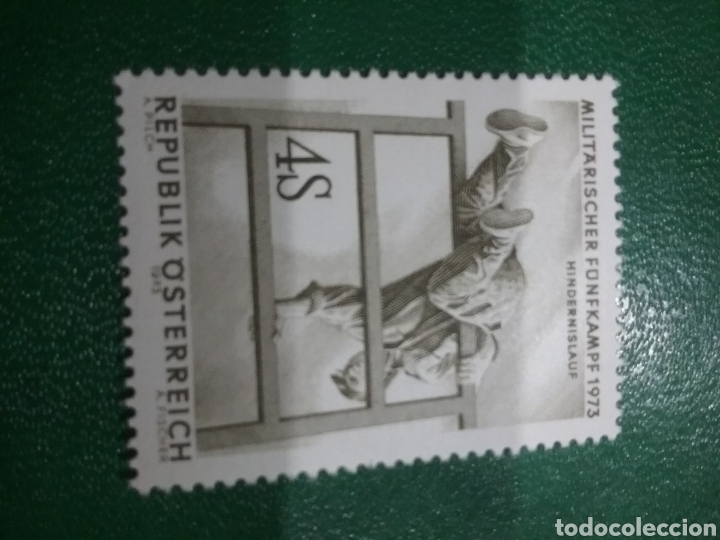 Timbres: Sellos Austria (Osterreich) nuevos/1973/deporte/juegos/militar/pentathlon/campeonato/soldados/