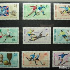 Sellos: SELLOS . WORLD CUP FOOTBALL ENGLAND 1966 - HUNGRIA.