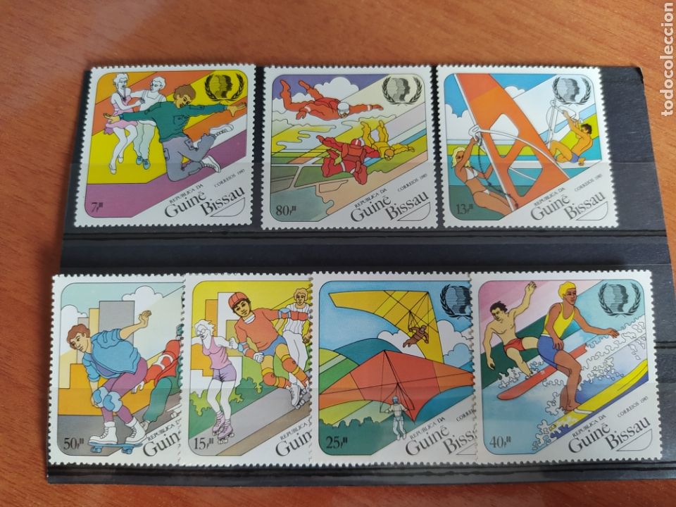 Sellos: Guinea Bissau serie completa 1985