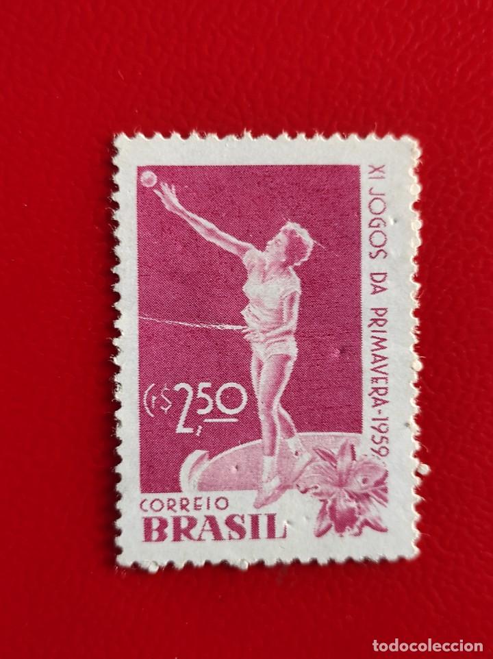 Sellos: 1959 Brasil* - Foto 1