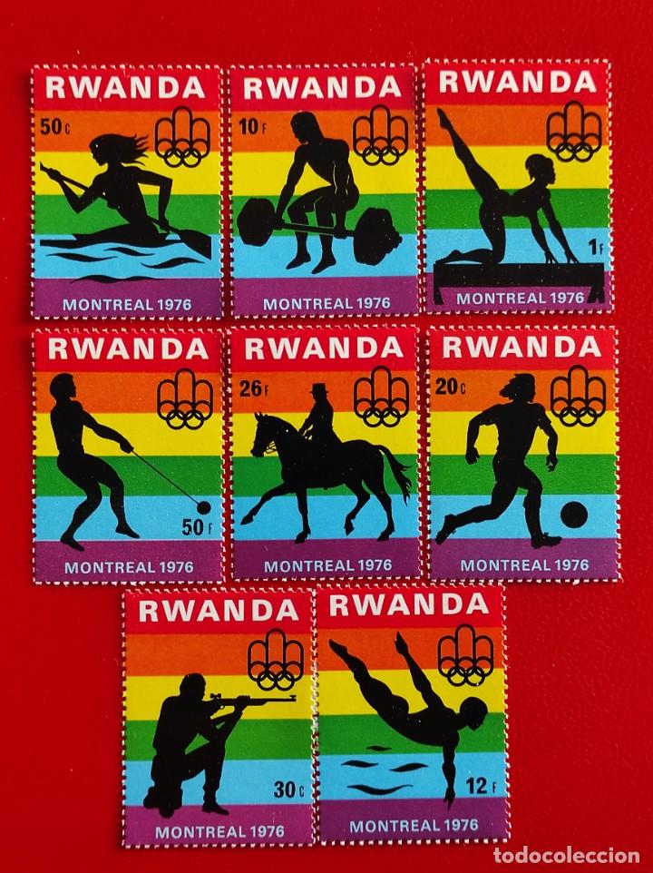 Sellos: 1976 Ruanda** - Foto 1