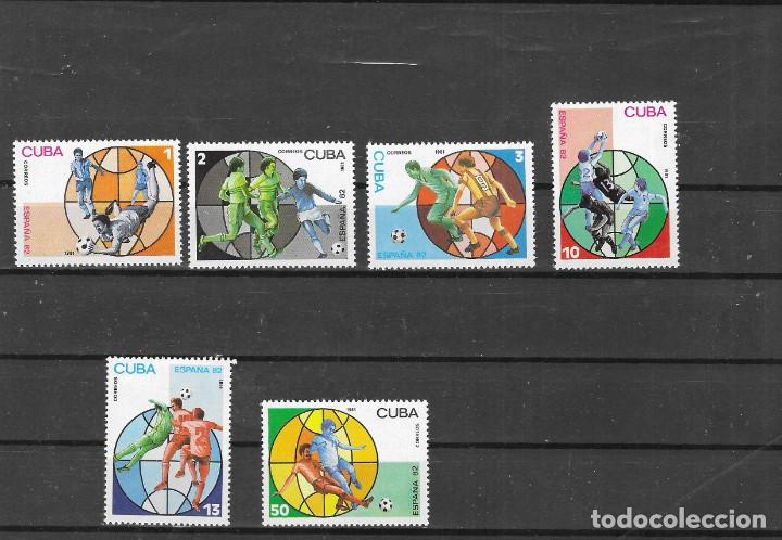 Sellos: CUBA N&ordm; 2249 AL 2254 (**) - Foto 1