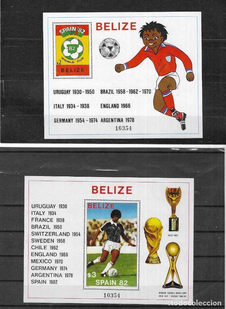 Sellos: BELIZE N&ordm; HB 33 AL 34 (**) - Foto 1