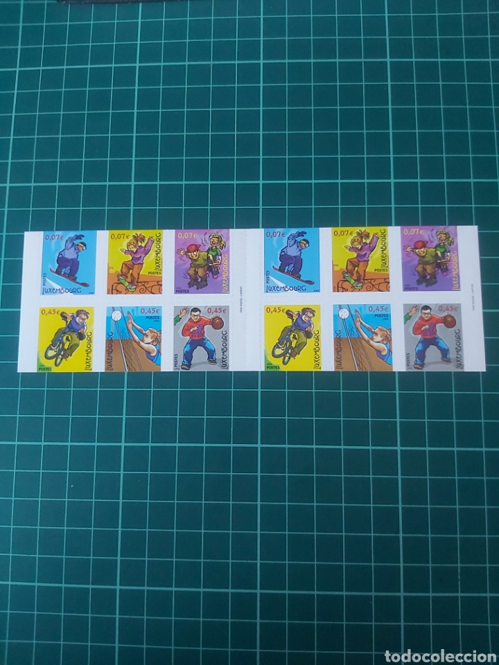 Stamps: deportes Luxemburgo carnets nuevos 2002 yvert 1512