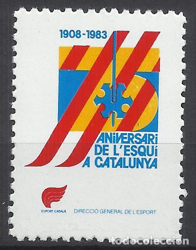 Timbres: 1983 CATALUNYA 75 ANIVERSARI ESQUI NUEVO**