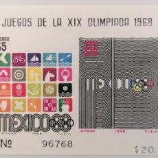 Sellos: MÉXICO 1968 - HB JJ.OO. MÉXICO ´68