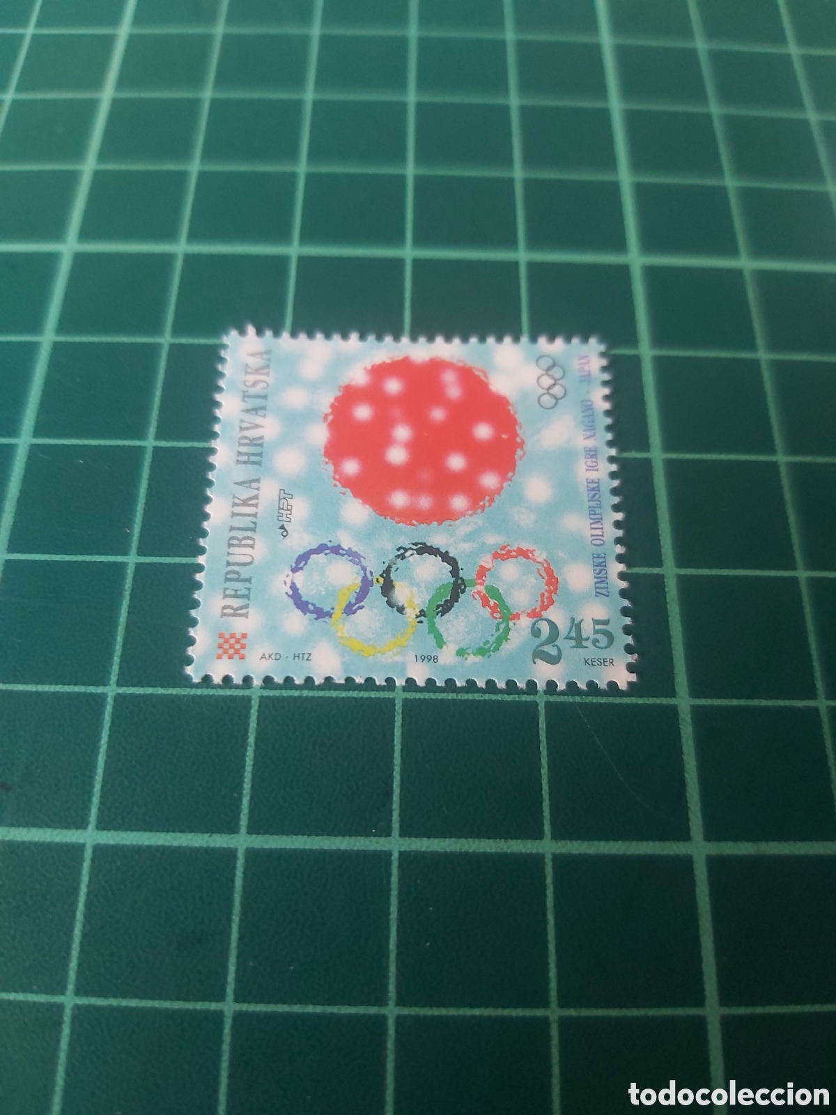Briefmarken: Deportes ol&iacute;mpicos 1998 serie completa nuevo Croacia Rep&uacute;blica hrvatska