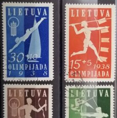 Sellos: LITUANIA 1938 - DEPORTES .