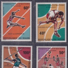 Sellos: F-EX48231 NIGER 1978 MNH NATIONAL YOUNG GAMES VOLLEYBALL JAVELIN.