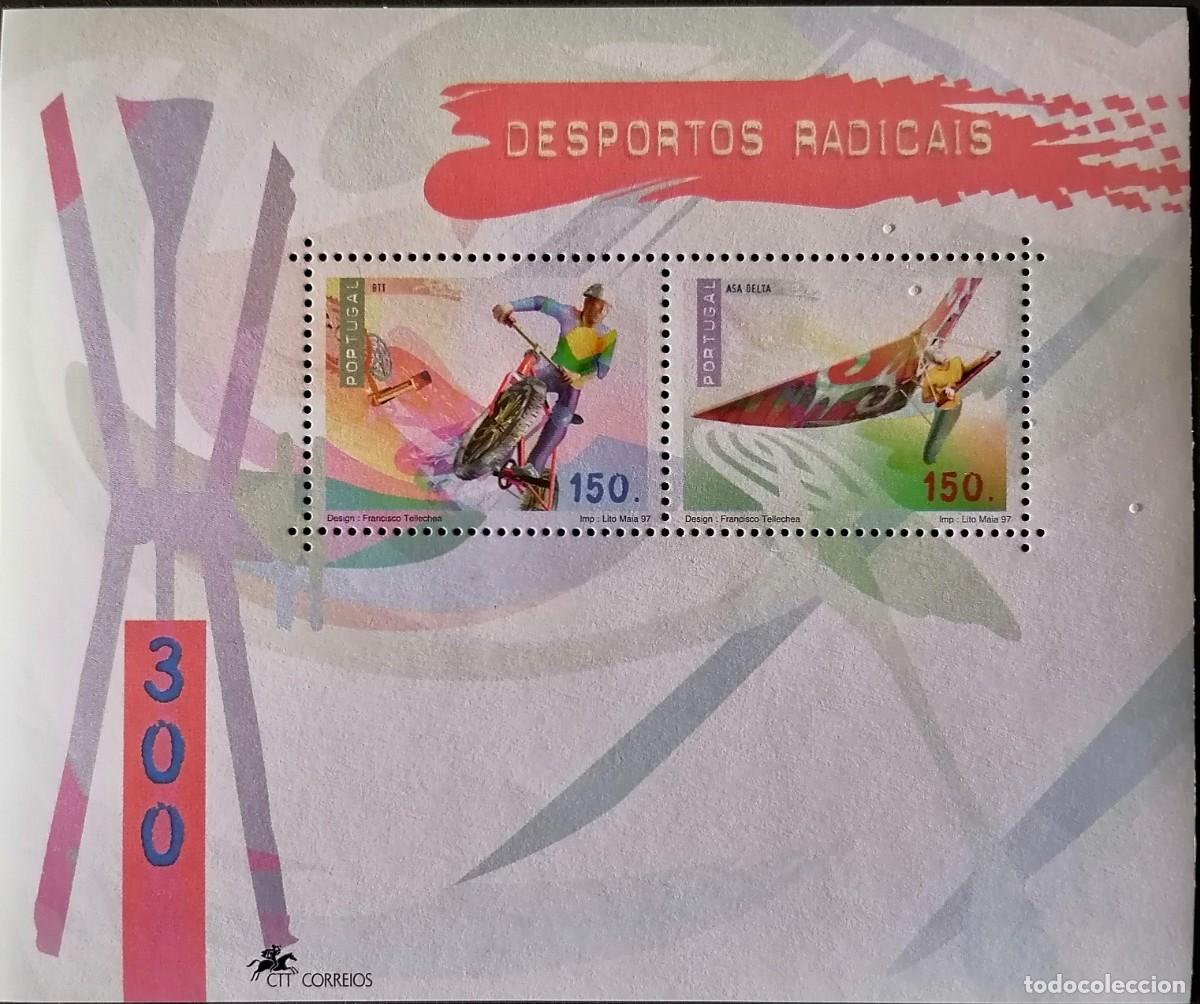 Sellos: PORTUGAL 1997 - HB DEPORTES DE RIESGO .