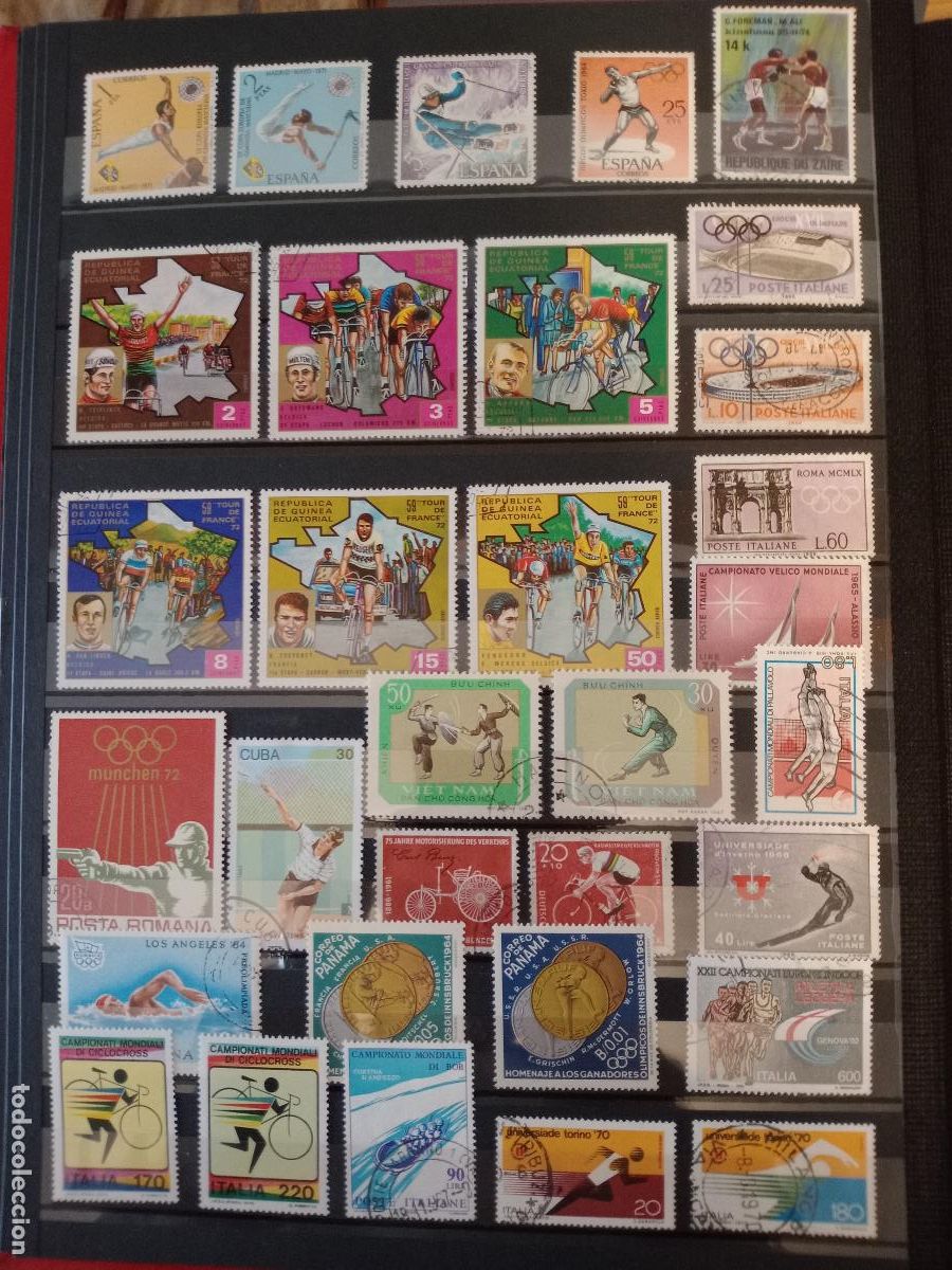 Sellos: 32 sellos de deportes - Foto 1