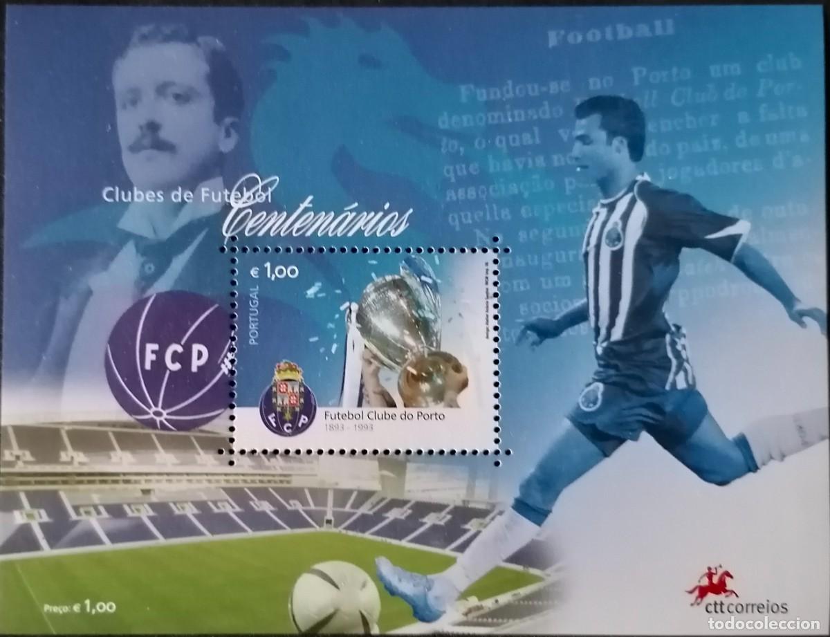 Sellos: PORTUGAL 2005 - HB F&Uacute;TBOL / CLUBES CENTENARIOS .
