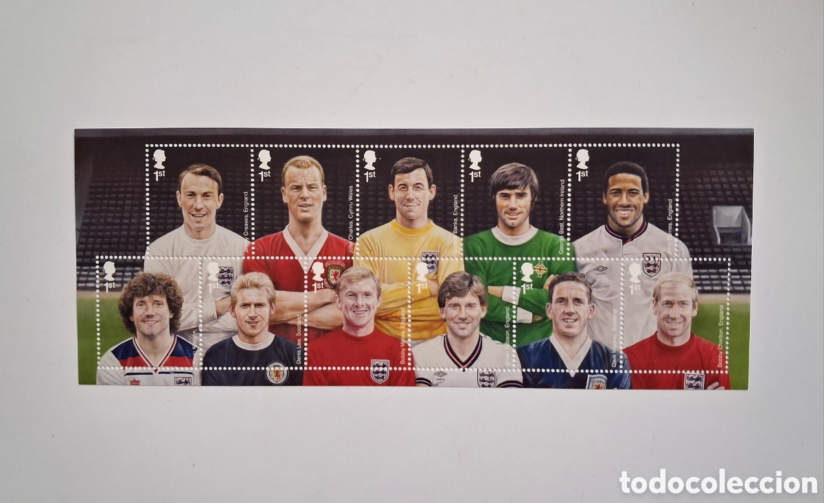 Sellos: Football Heroes Reino Unido UK, NUEVOSS