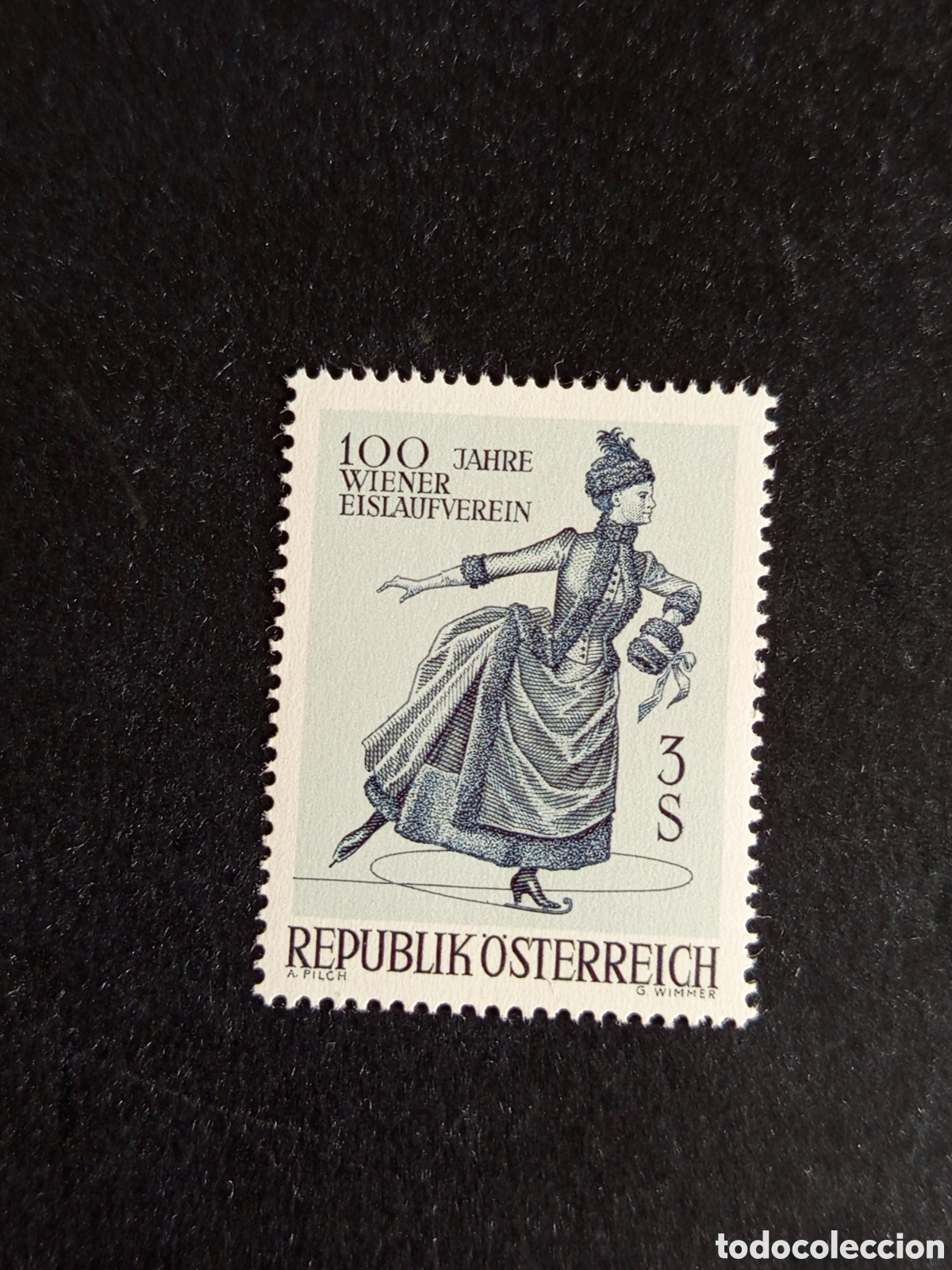 Sellos: AUSTRIA, 1967. Deportes: patinaje sobre hielo Yvert 1066. . Ver fotos. Pedido m&iacute;nimo 3 &euro;.
