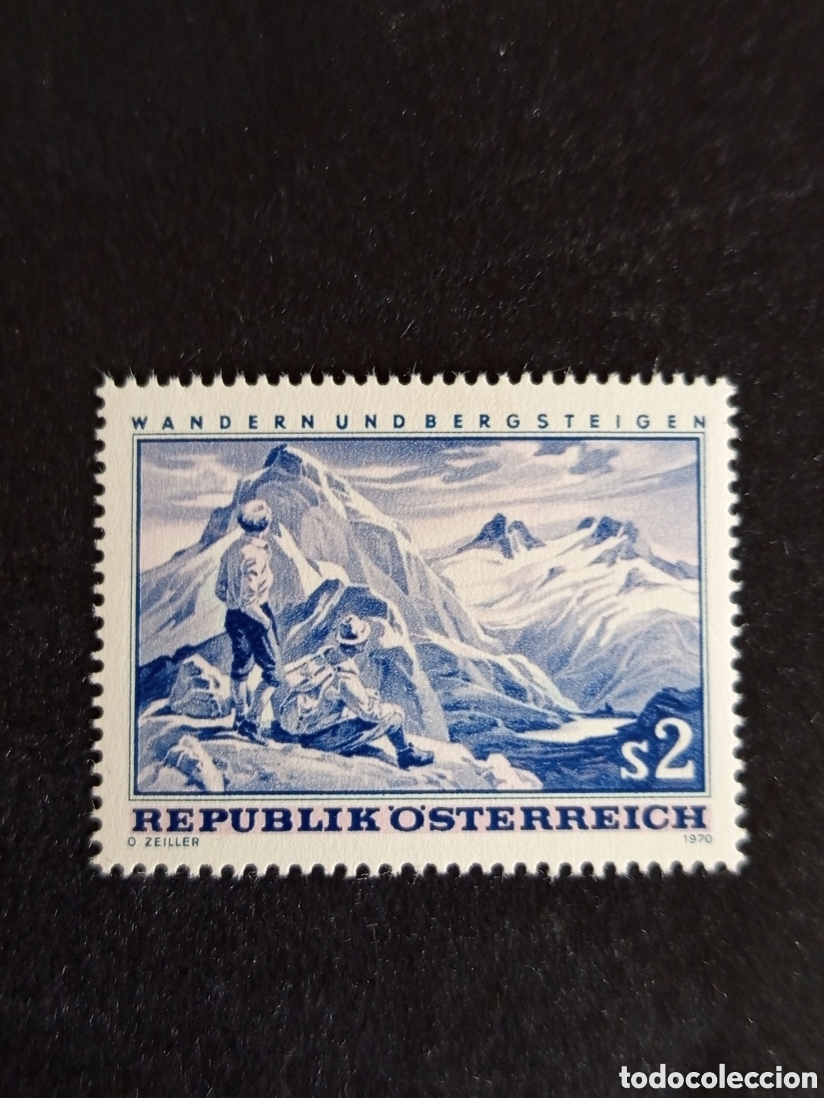 Sellos: AUSTRIA, 1970. Turismo y alpinismo. Monta&ntilde;as. Alpinistas. Yvert 1170. Ver fotos. Pedido m&iacute;nimo 3 &euro;.