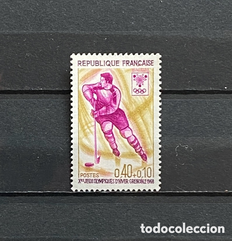 Sellos: Sellos, nuevo, de Francia 1968 Yvert 1544 Olimpiadas