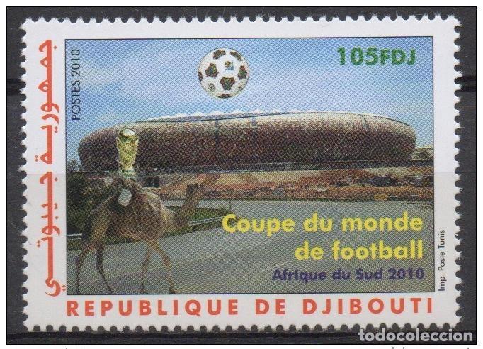 Sellos: Yibuti 2010 Mi. 814 **nueve MNH Copa Mundial de F&uacute;tbol FIFA Sud&aacute;frica RARE