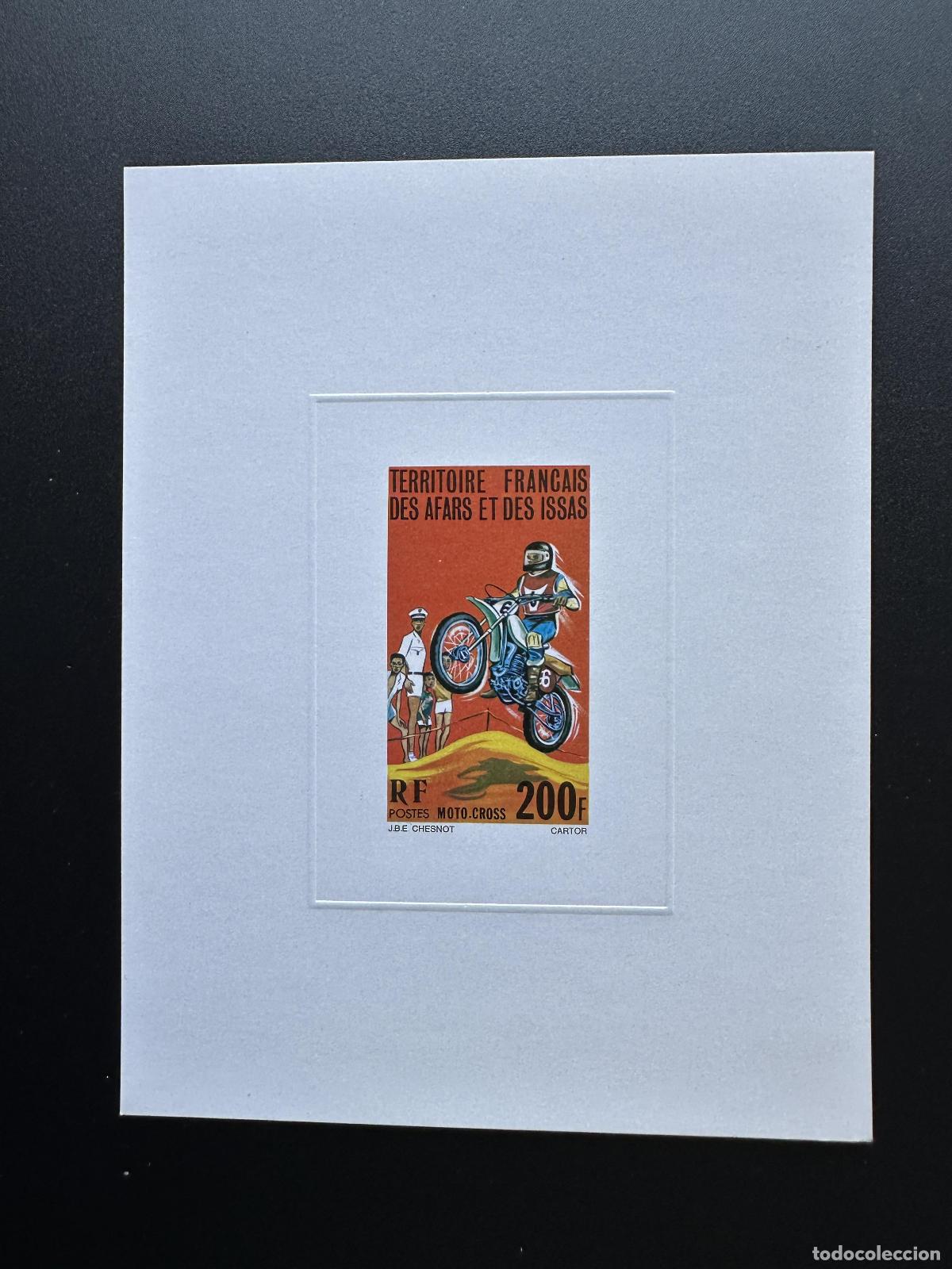 Stamps: Evento de lujo Mi. 163 Afars e Issas 1977 Motocross Sport