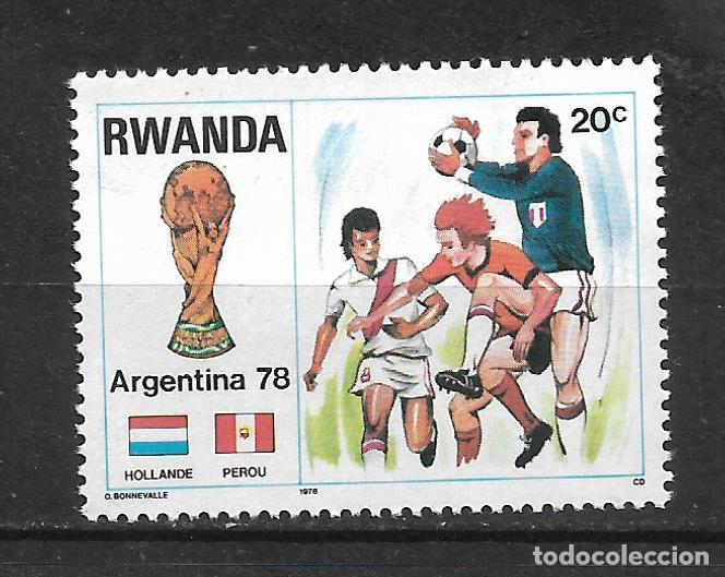 Sellos: ruanda 1978 sello usado futbol - 22/1