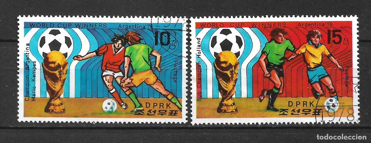 Sellos: corea 1978 sello usado futbol - 22/1