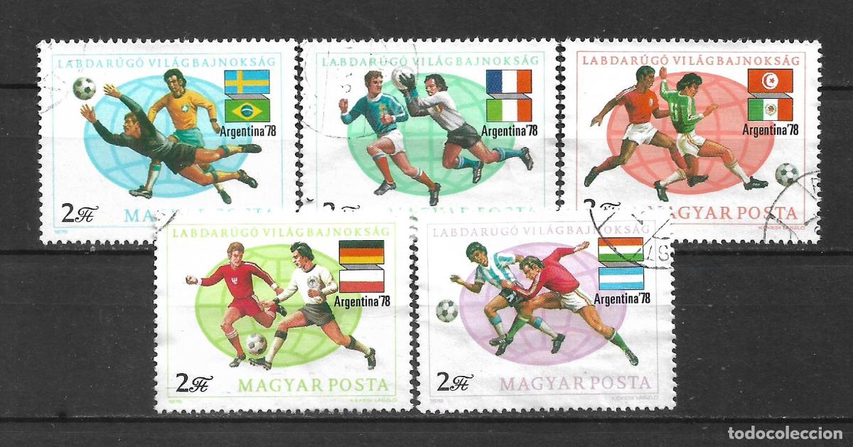 Sellos: hungria 1978 sello usado futbol - 22/2