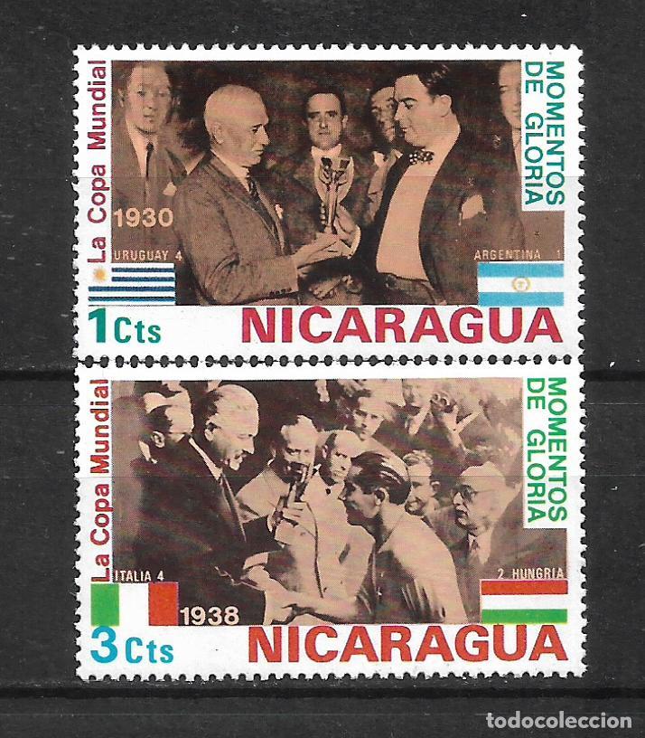 Sellos: nicaragua sello ** mnh futbol - 22/2