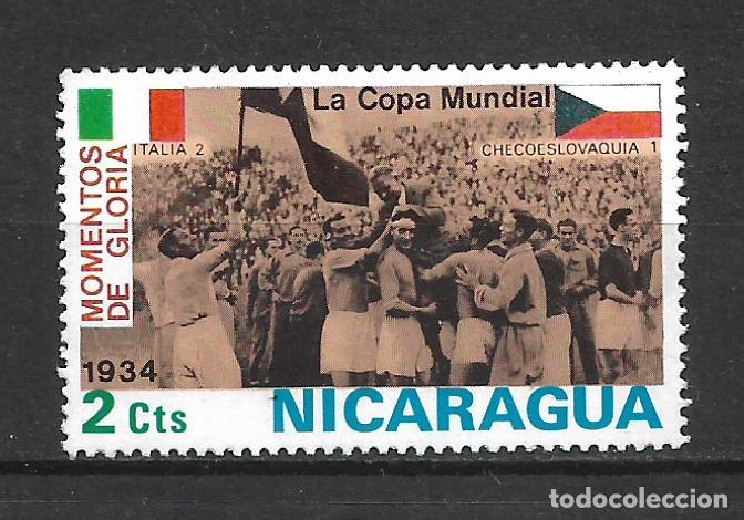 Sellos: nicaragua sello ** mnh deportes futbol - 22/12