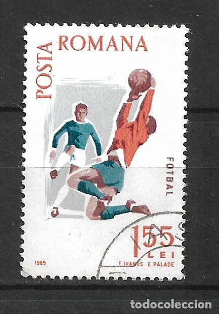 Sellos: rumania sello usado deporte futbol - 22/14