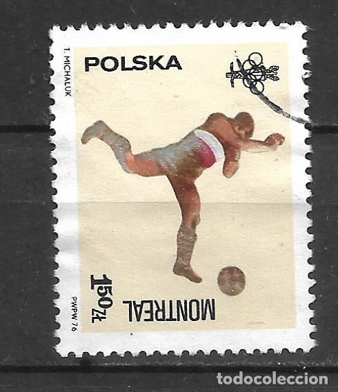 Sellos: polonia sello usado deporte futbol - 22/14