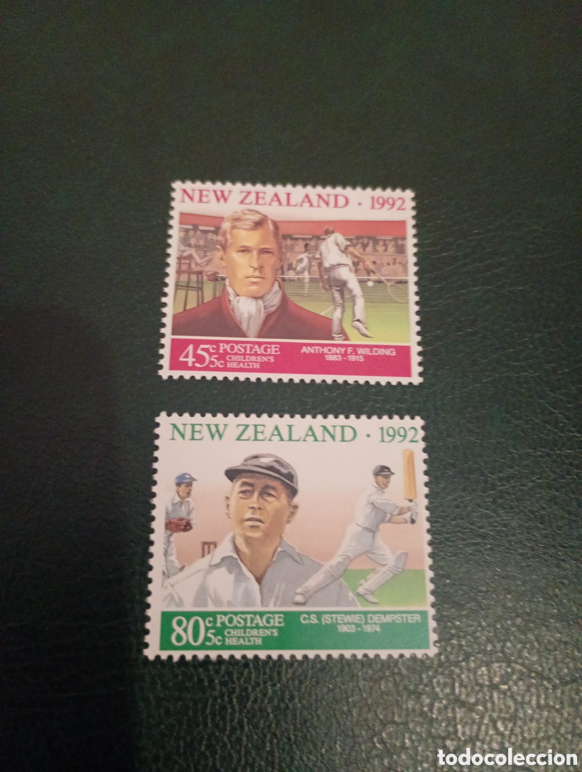 Sellos: NUEVA ZELANDA DEPORTES 1992