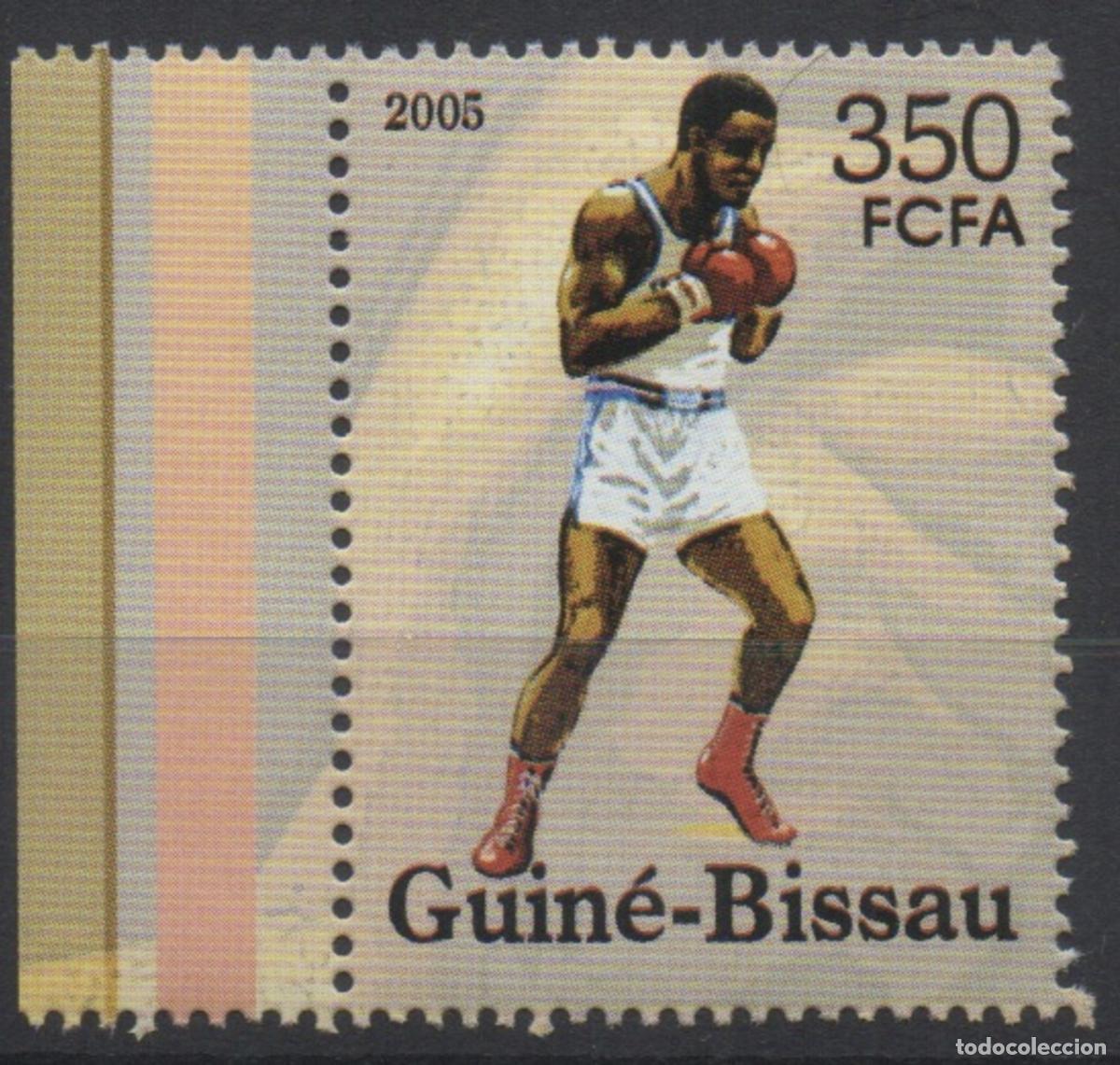 Sellos: Guinea-Bissau 2005 Mi. 3125 Boxeo Juegos Ol&iacute;mpicos Beijing 2008
