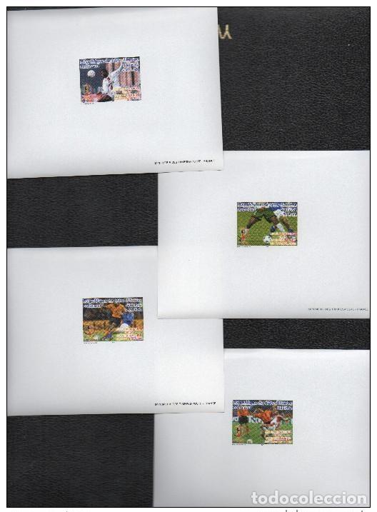 Sellos: Costa de Marfil 2001/2002 Mi. 1278 1281 Copa Mundial F&uacute;tbol Corea Evento lujo