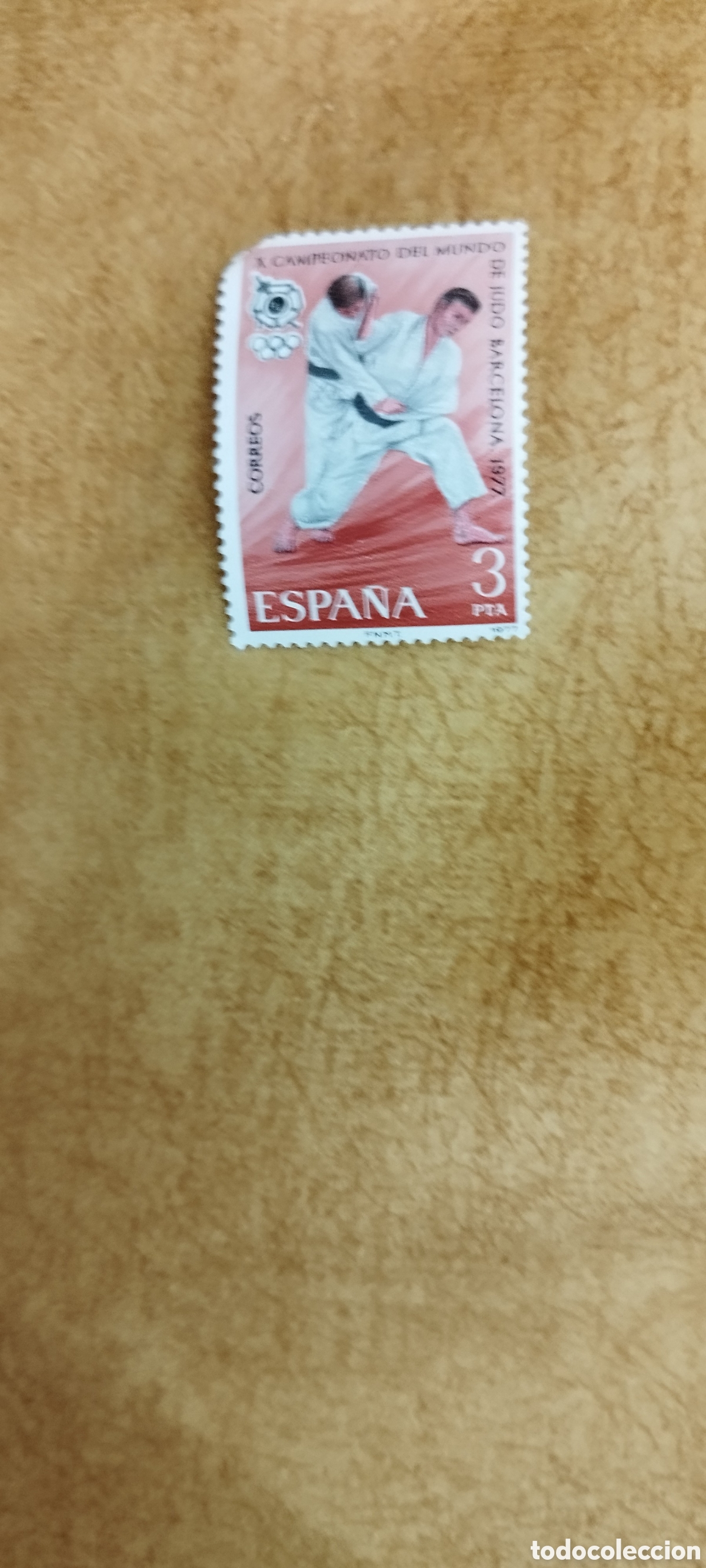 Sellos: Sello nuevo Campeonato Judo 1977