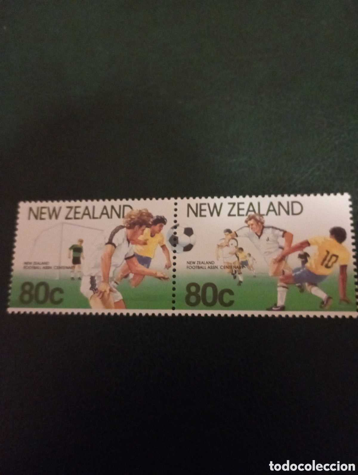 Sellos: NUEVA ZELANDA 1991 FUTBOL