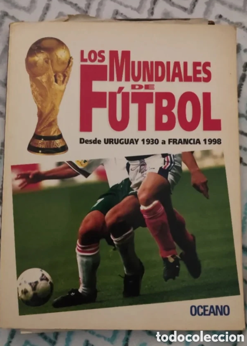 Sellos: Libro Los mundiales de f&uacute;tbol