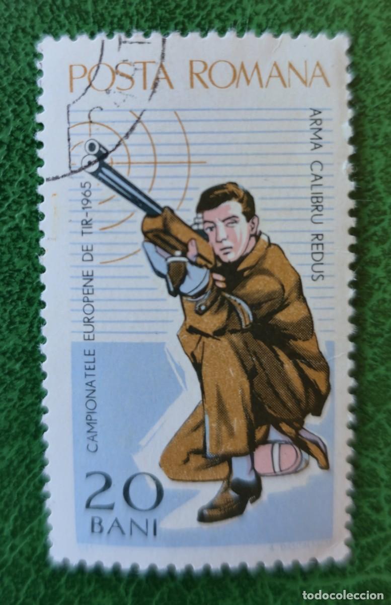 Sellos: Ruman&iacute;a (Posta Romana), 1965 Campeonatos Europeos de Tiro Bucarest
