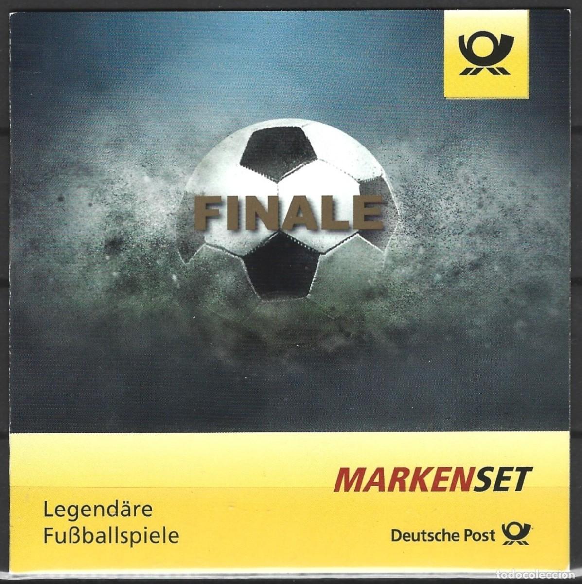 Sellos: ALEMANIA - 2014 - JUEGO DE SELLOS - PARTIDOS DE F&Uacute;TBOL LEGENDARIOS - MNH