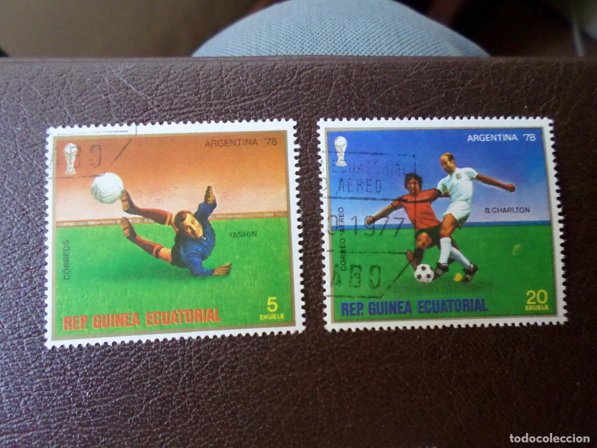 Sellos: futbol, guinea ecuatorial, copa del mundo argentina 1978