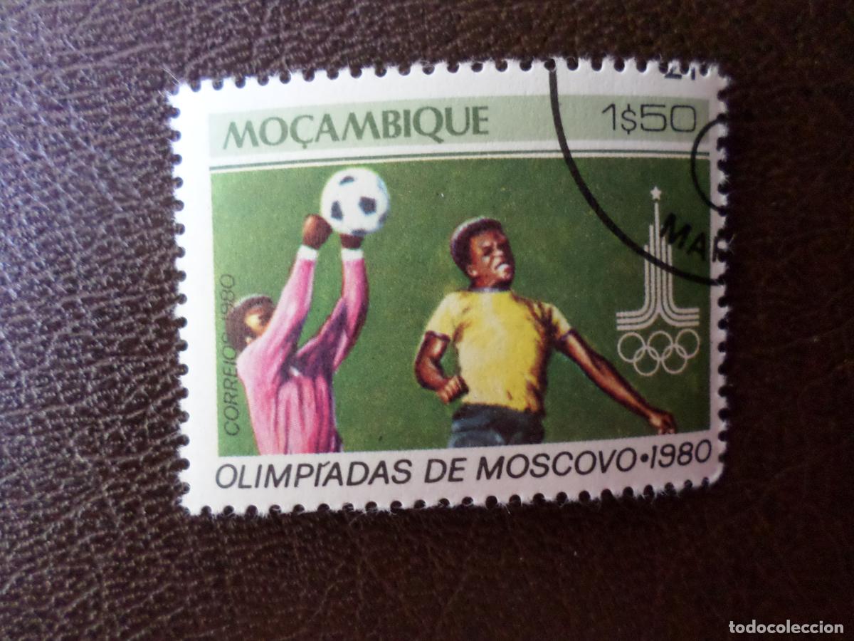 Sellos: futbol, mozambique, olimpiadas moscu 1980