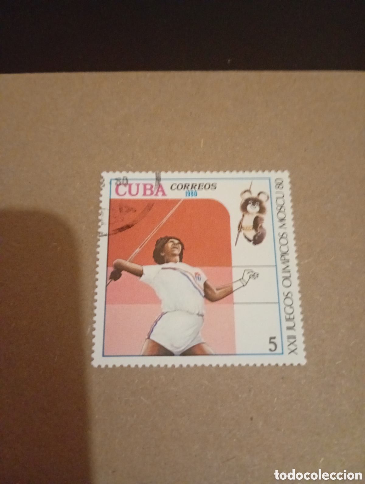 Sellos: Cuba 1980 Juegos Ol&iacute;mpicos Moscu
