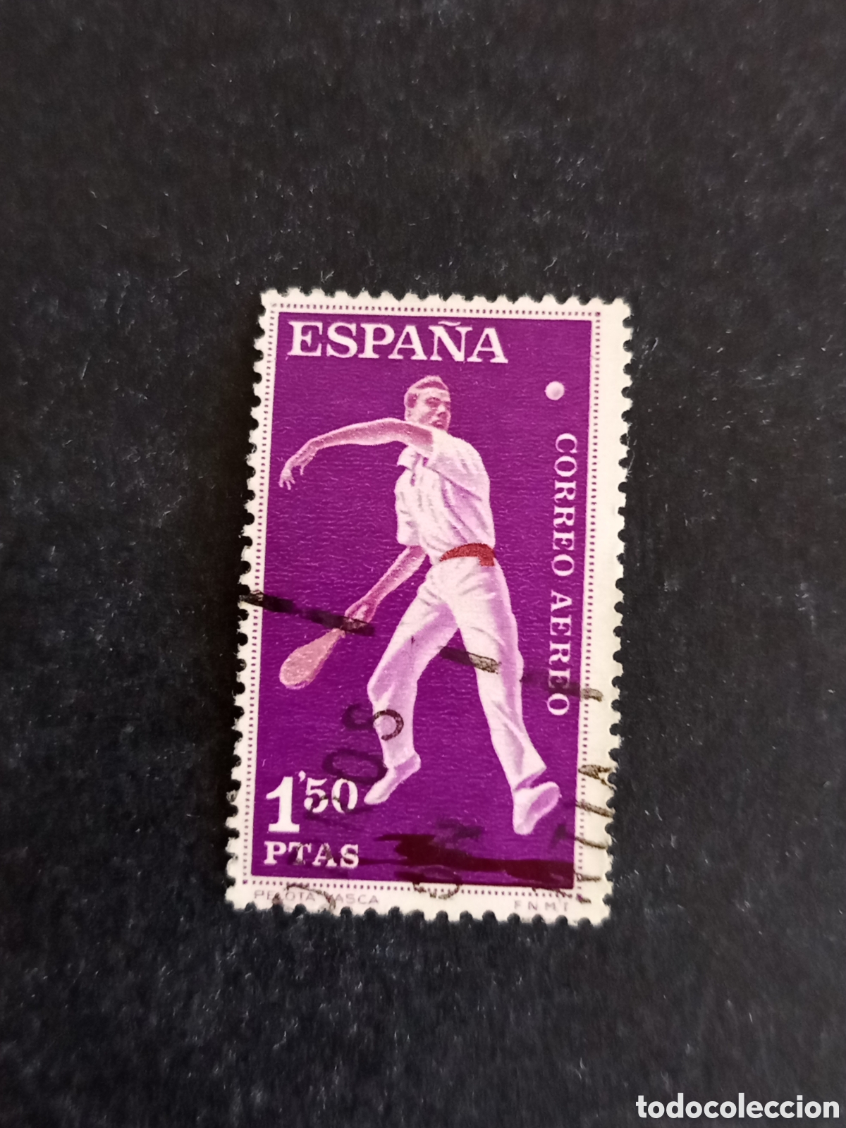 Sellos: Espa&ntilde;a, 1960. Deportes. Edifil 1317. Correo A&eacute;reo. Pedido m&iacute;nimo 3 &euro;. Ver fotos .