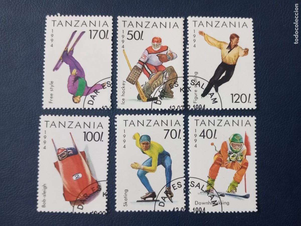 Selos: DEPORTES , SELLOS DE TANZANIA, 1994