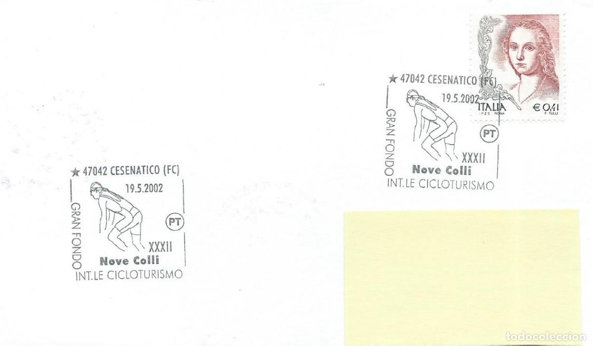 Francobolli: 2002. ITALIA/ITALY. MATASELLOS/POSTMARK. GRAN FONDO CICLOTURISMO. CYCLE TOURING. DEPORTES/SPORTS.