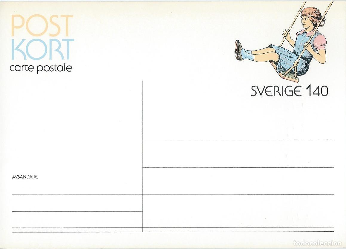 Francobolli: 1980. SUECIA/SWEDEN. ENTERO POSTAL/STATIONERY. JUEGOS INFANTILES/CHILDREN'S GAMES. DEPORTES/SPORTS.