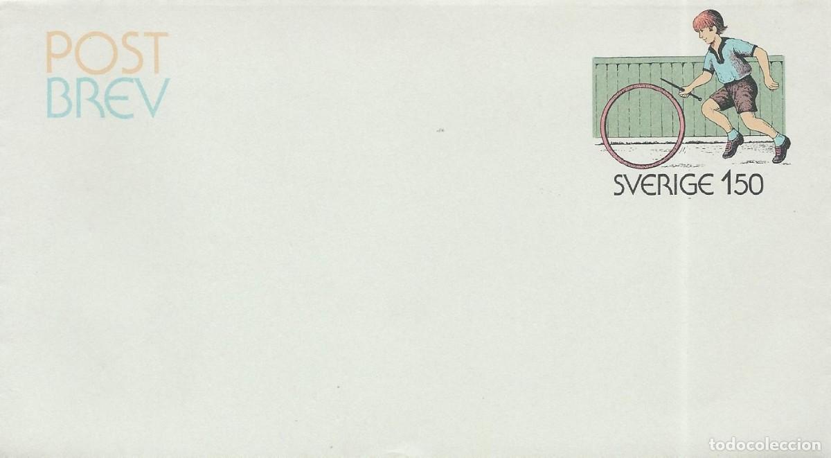 Francobolli: 1980. SUECIA/SWEDEN. ENTERO POSTAL/STATIONERY. JUEGOS INFANTILES/CHILDREN'S GAMES. DEPORTES/SPORTS.