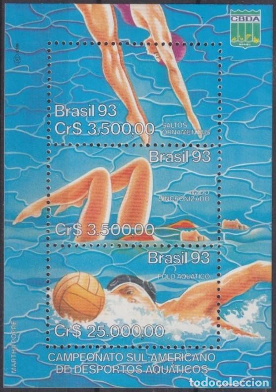 Briefmarken: F-EX61819 BRAZIL MNH 1993 SPORT WATER SOUTH AMERICA CHAMPIONSHIP GAMES.